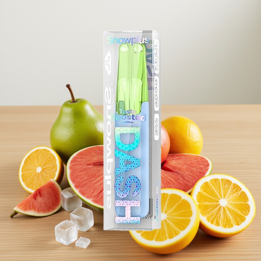 Snowplus Dash 4000 Pufova Dispozabilni Uređaj - Keramika, 530 mAh, 7.5 ml, Ludou Ice