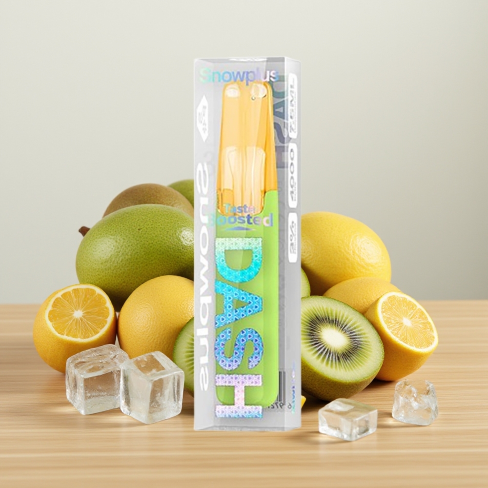 Snowplus Dash 4000 Pufova Jednokratna Naprava - Kiwi Led (Keramika, 7.5ml)