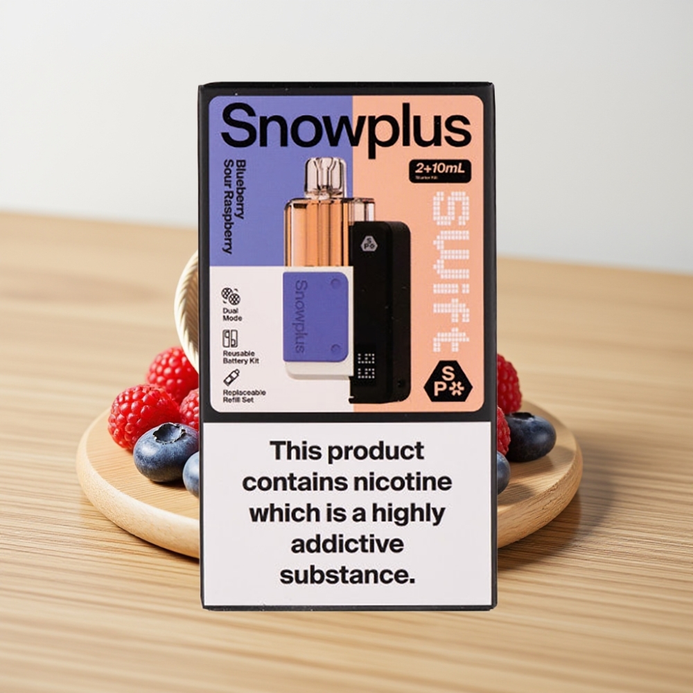 Snowplus Swift 5000 Puf Dual Mesh Borovnica-Kisela Malina 1000 mAh