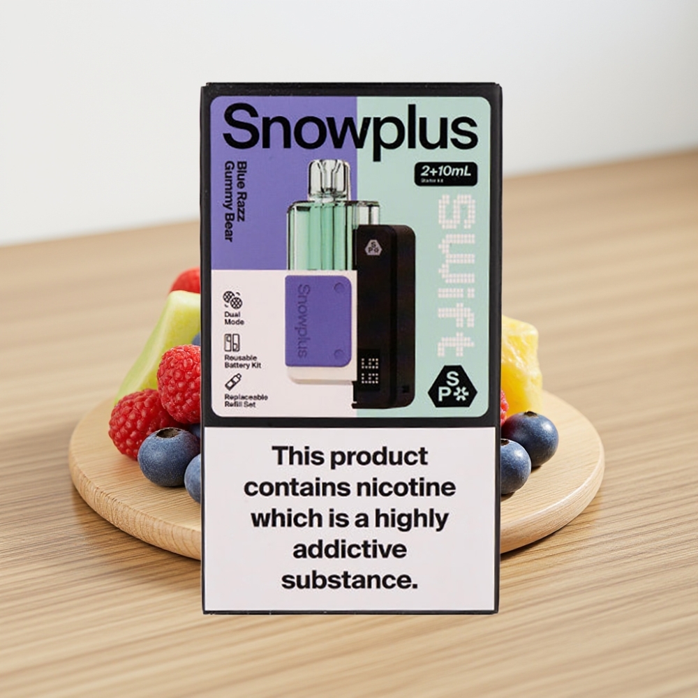 Snowplus Swift 5000 Puf Dual Mesh Plavi Medveđi Bombon Prefilled Pod Kit