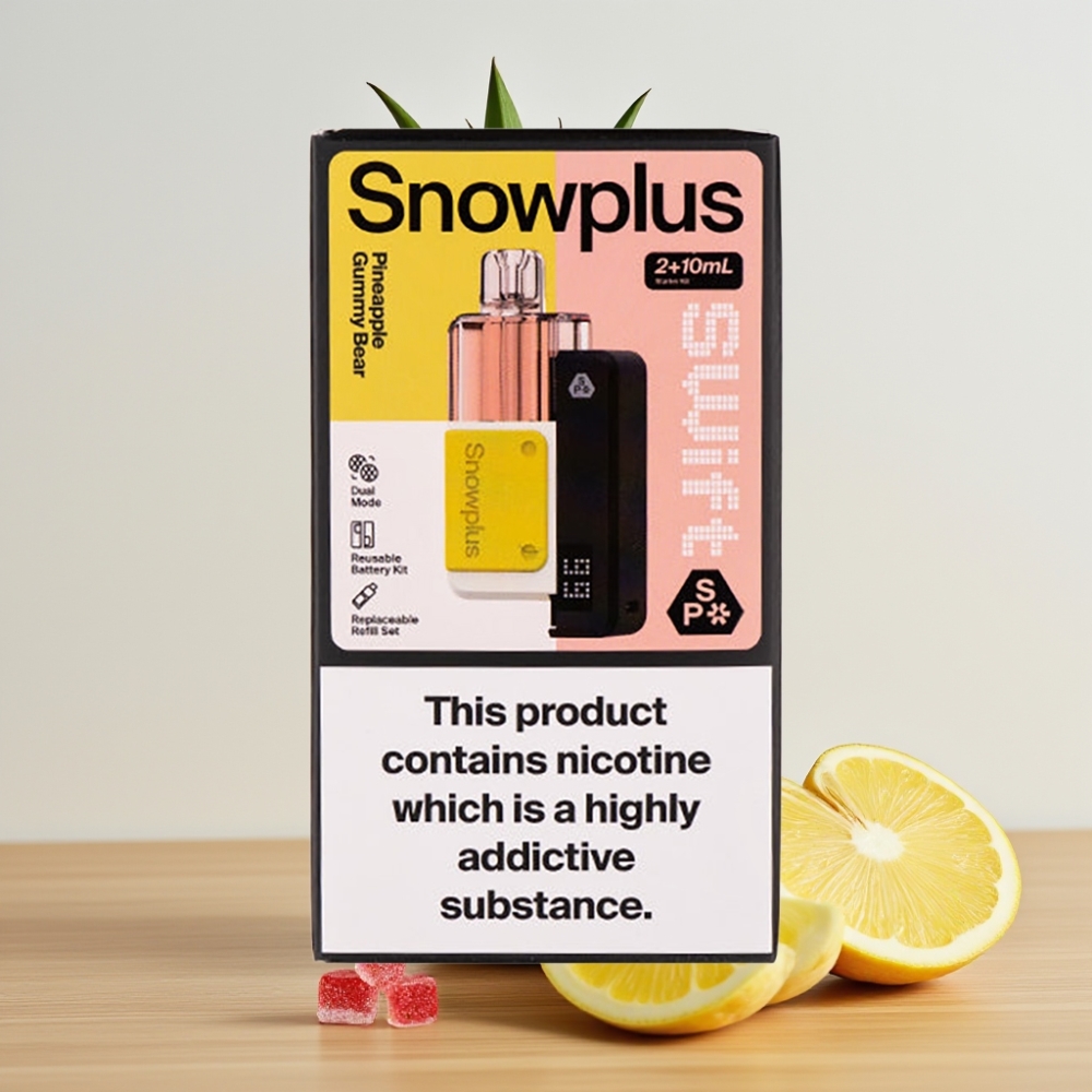 Snowplus Swift 5000 Pufova Dual Mesh Pod Kit Ananas Gumeni Meda