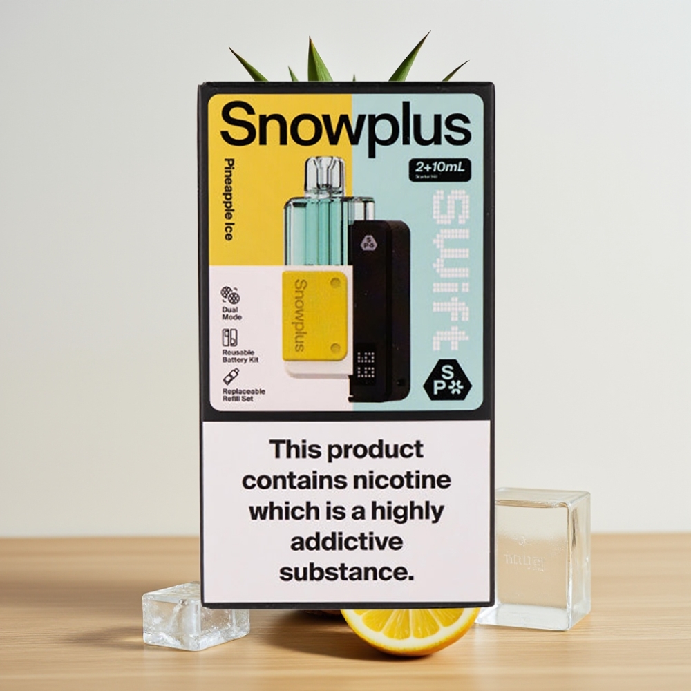 Snowplus Swift 5000 Pufova Dual Mesh Pod Kit Ananas Led 1000 mAh 2+10 ml