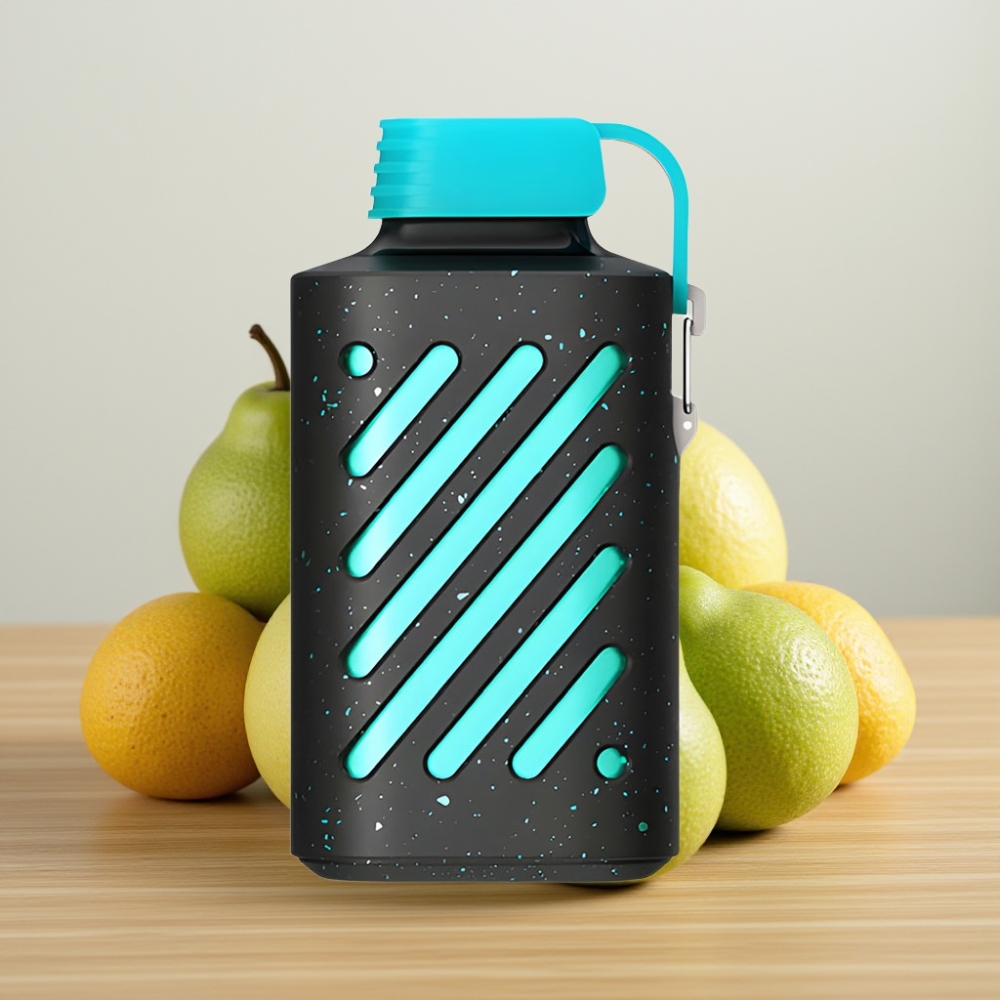 VOZOL GEAR 10000 Disposable Vape - Зелени експлозив, 10000 пуфова, 20ml течности, VAMT Mesh Coil