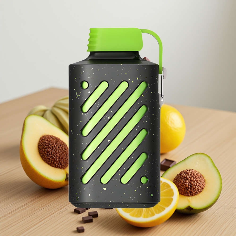 VOZOL GEAR 10000 Disposable Vape 10000 Pufova Matcha Čokoladna Krema 20ml E-tečnost