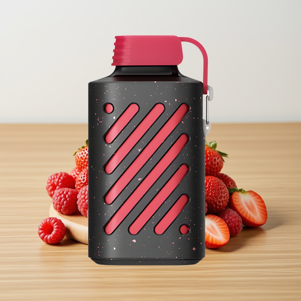 VOZOL GEAR 10000 Dispozabil Vape - Jagoda Malina, 10000 Pufova, 20ml Tekućine, 50mg/ml Nikotina
