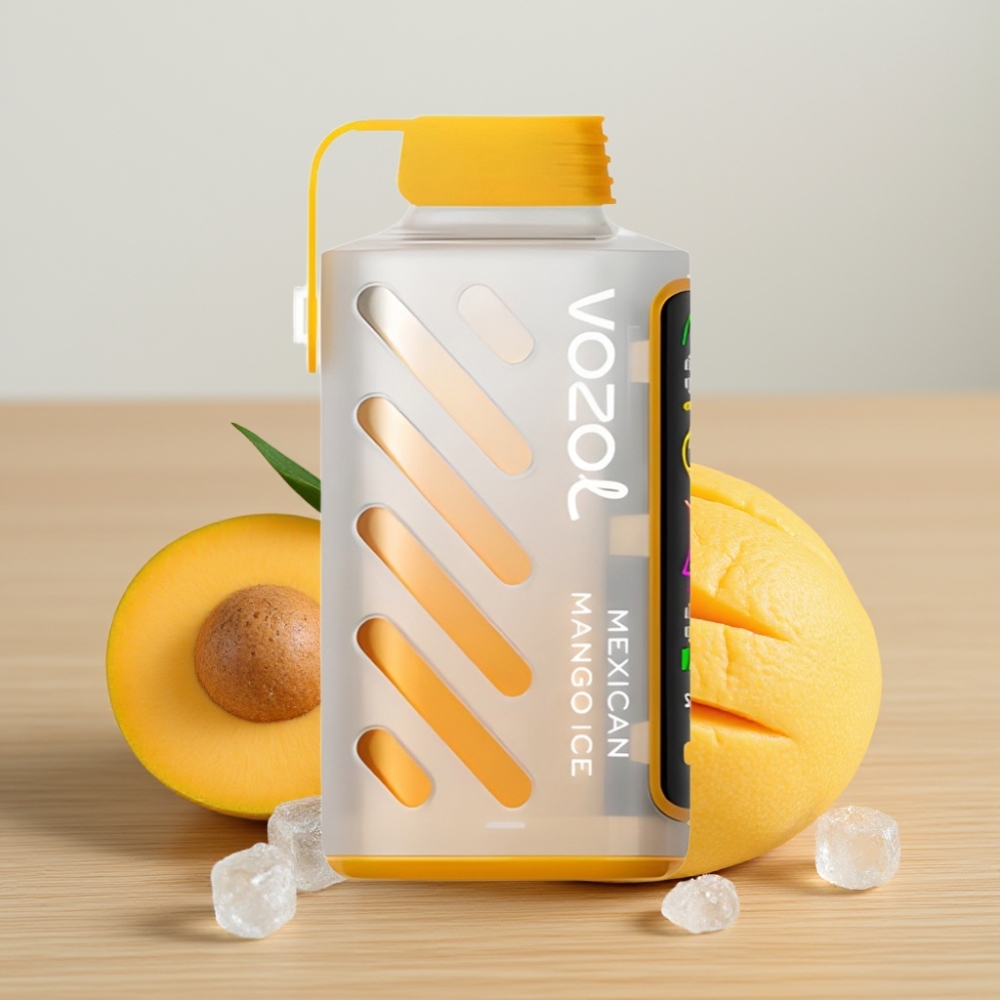 VOZOL Gear Power 20000 Pufova S.i.L.C. Tech Dual Mesh Coil Meksički Mango Led
