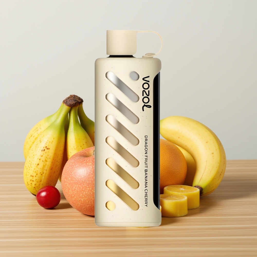 VOZOL Gear Shisha 25000 Pufova Dual Mesh S.i.L.C Tech 5mg/ml Jagoda Banana Trešnja
