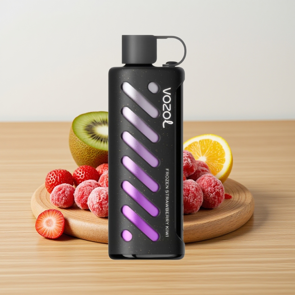 VOZOL Gear Shisha 25000 Pufova Dual Mesh S.i.L.C Tech Smrznuta Jagoda Kivi
