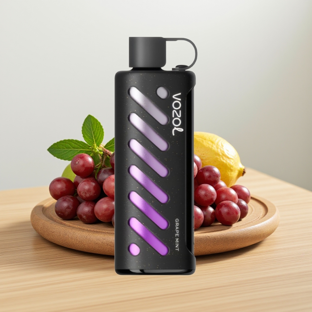 VOZOL Gear Shisha 25000 Pufova S.i.L.C Tech Dual Mesh Grožđe Mentol