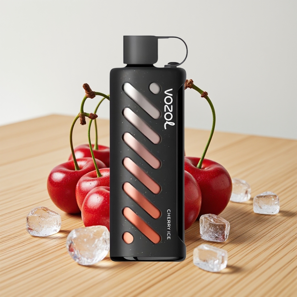 VOZOL Gear Shisha 25000 Pufova S.i.L.C Tech Dual Mesh Trešnja Led