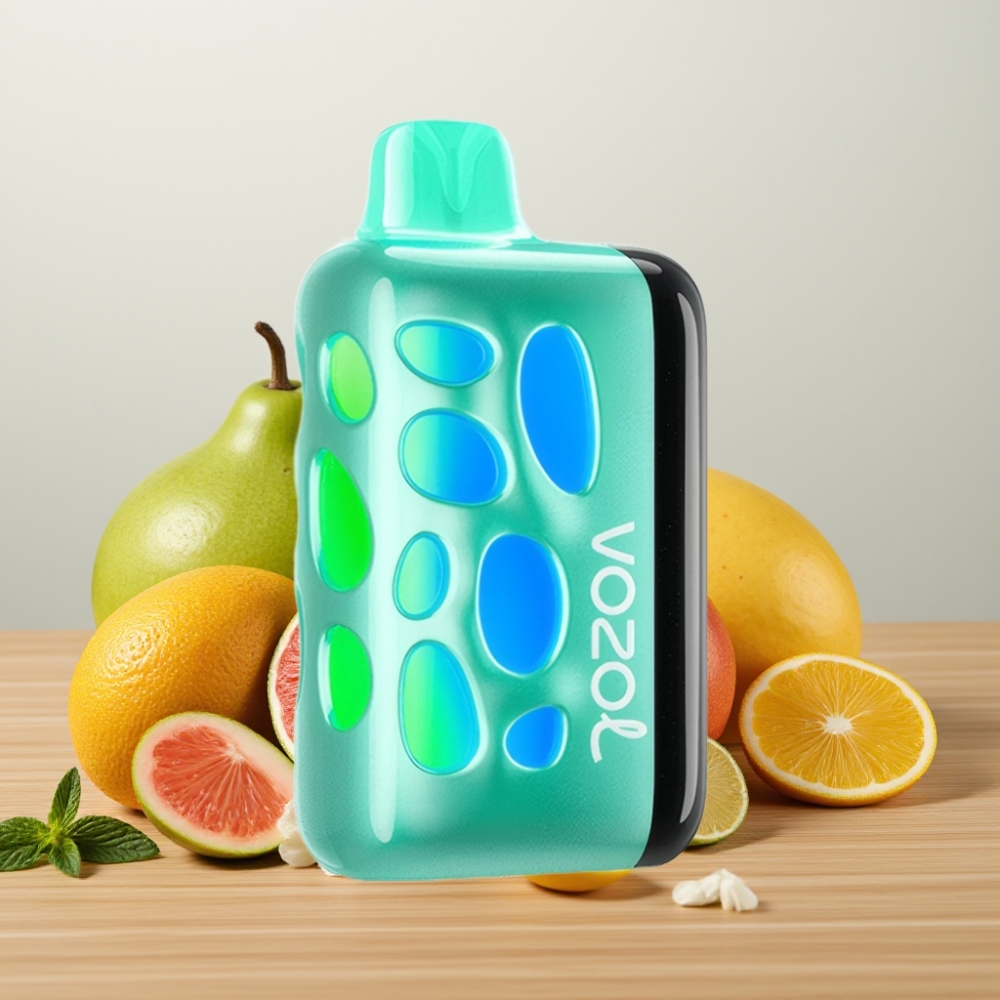 VOZOL RAVE 40000 Disposable Vape 270° Sjajni Dizajn Cool Mint 1000mAh