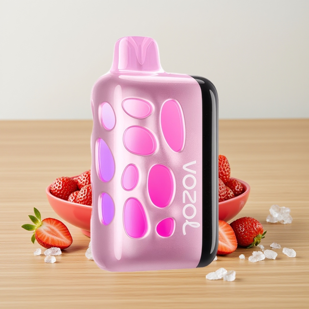 VOZOL RAVE 40000 Disposable Vape Jagoda Led 270° Sjaj