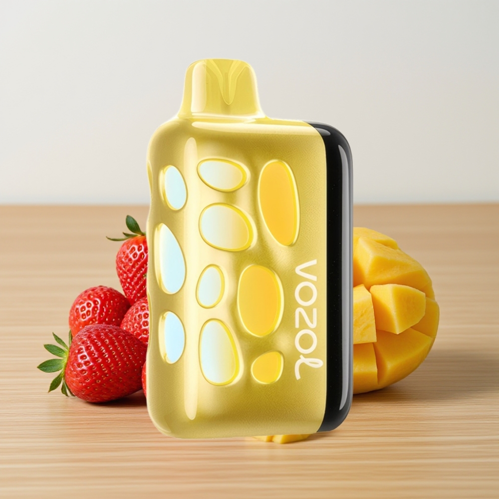 VOZOL RAVE 40000 Dispozabil Vape Jagoda Mango sa 1000mAh Baterijom i Party Modom