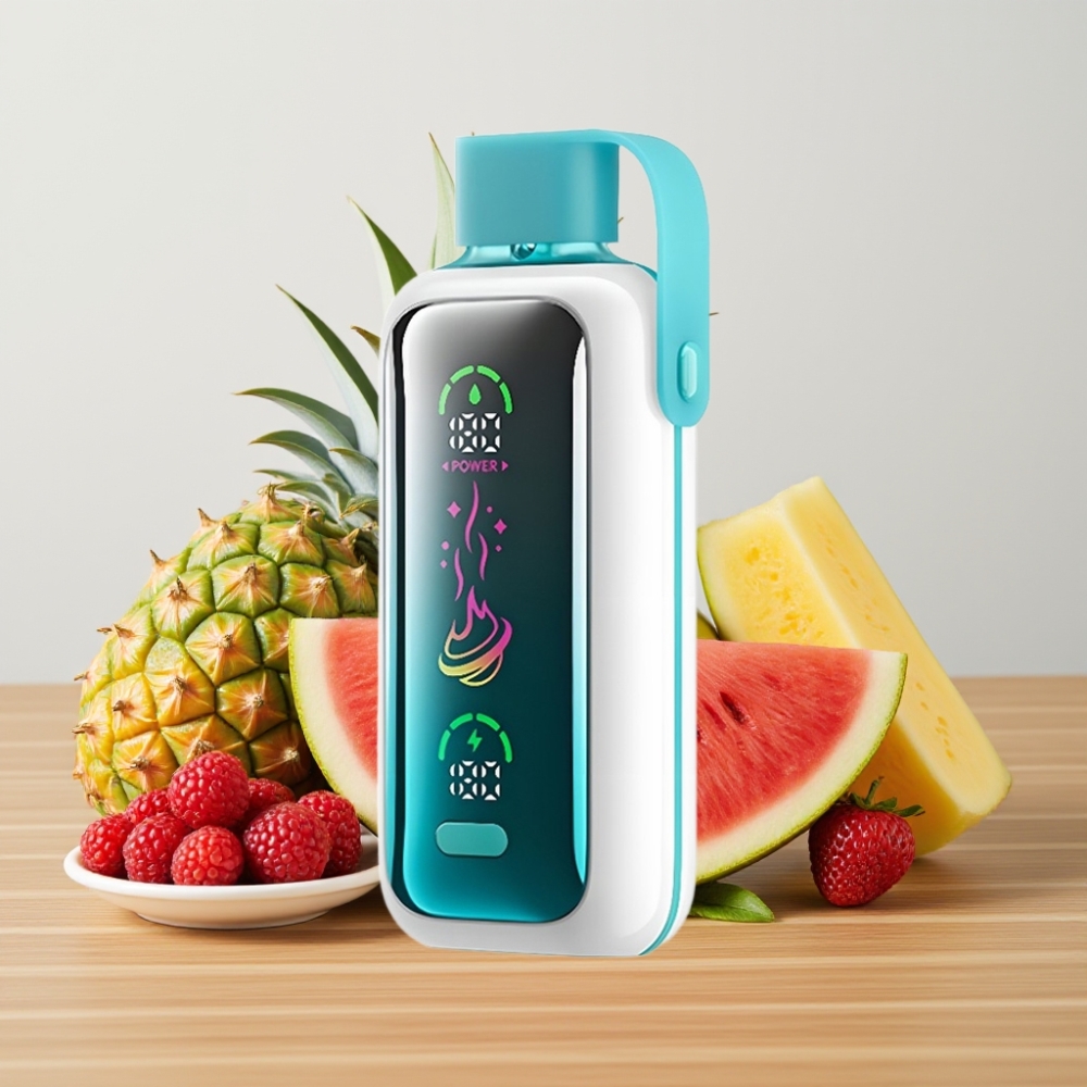 VOZOL Star 20000 Puffs Dual Mesh HD ekran Malina Jabuka Lubenica Ananas