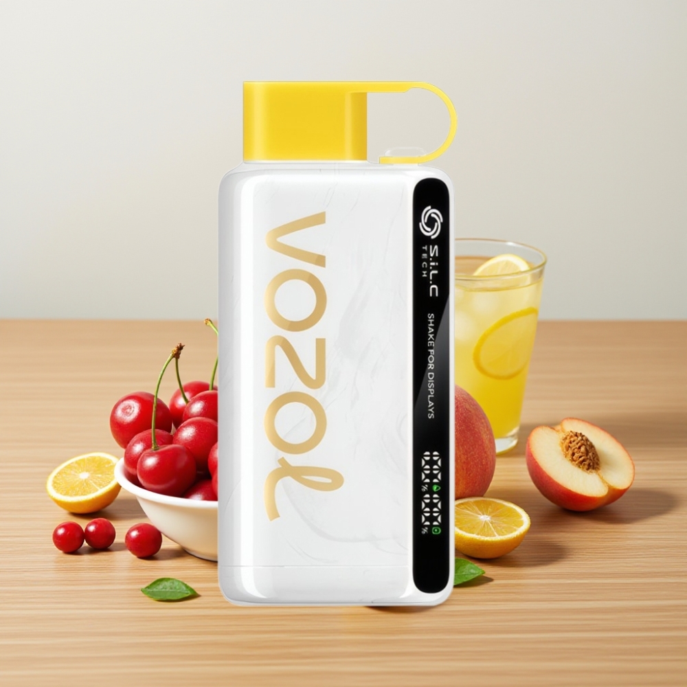 VOZOL STAR 9000/12000 Disposable Vape Трешња Бресква Лимунада S.i.L.C TECH 30% брже пуњење