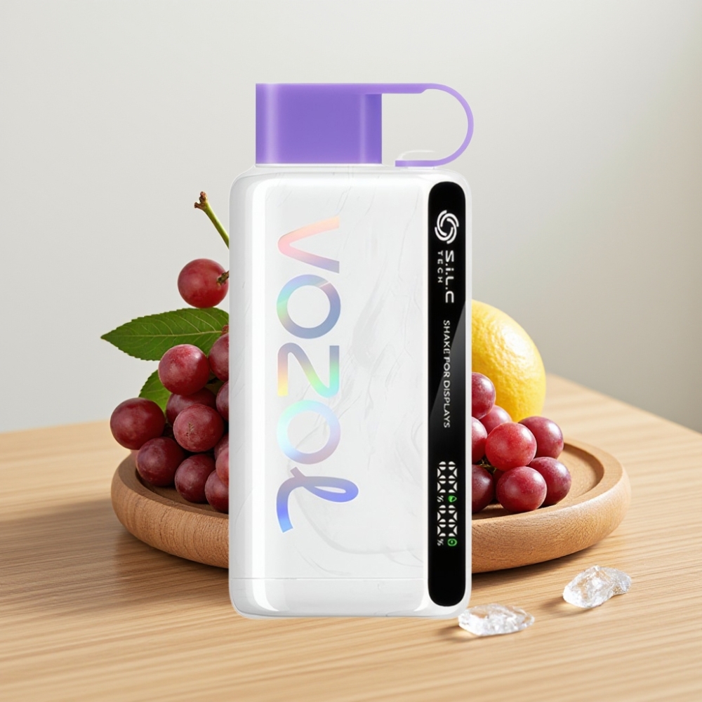 VOZOL STAR 9000/12000 Jednokratna Vape Grožđe Led sa S.i.L.C TECH i 650mAh