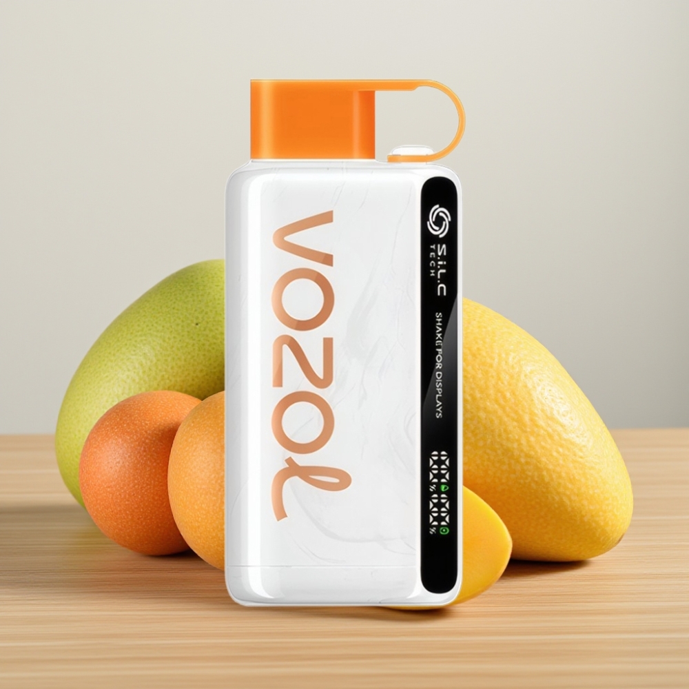VOZOL STAR 9000/12000 Jednokratna Vape Meksički Mango Led sa S.i.L.C TECH i zaštitom usnika