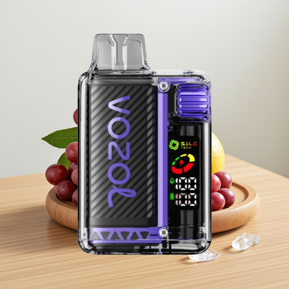 VOZOL Vista 20000 Pufova Grape Ice sa OLED Ekranom i 650mAh Baterijom