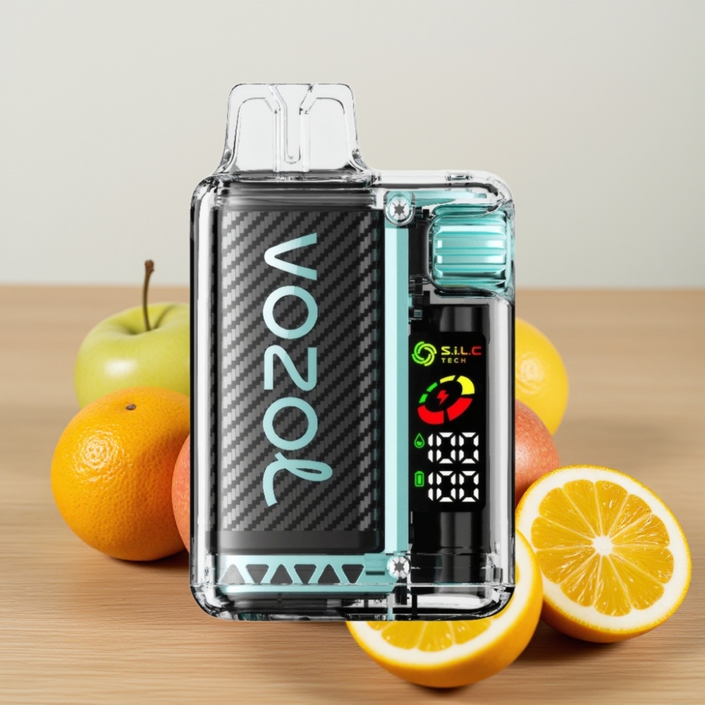 VOZOL Vista 20000 Puni Dual Mesh Coil 650mAh MTL Kisela Jabuka Led