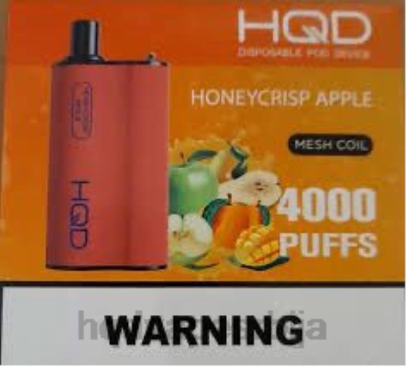 HQD BOX 4000 пуффс јабука од меда HPD disposable vape 20Z2115