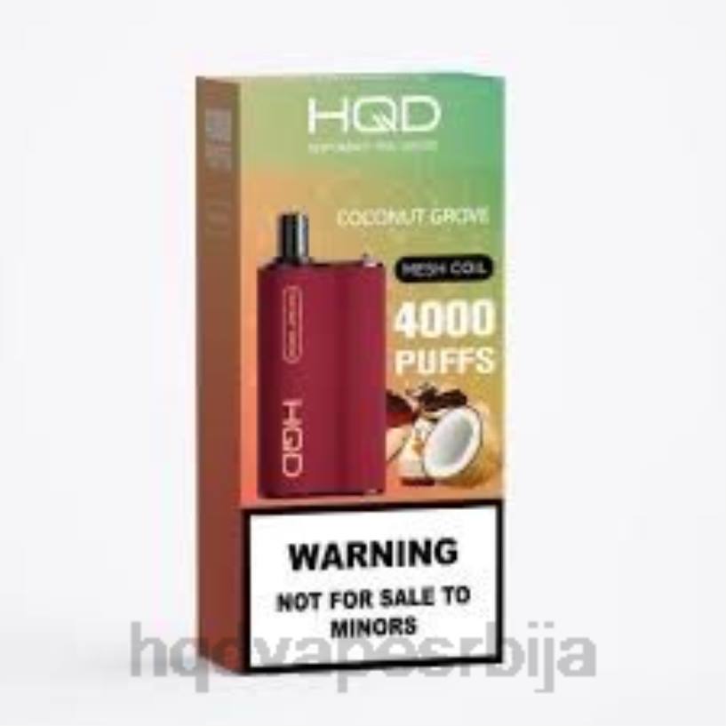 HQD BOX 4000 пуффс кокосов гај HPD vape benutzen 20Z273