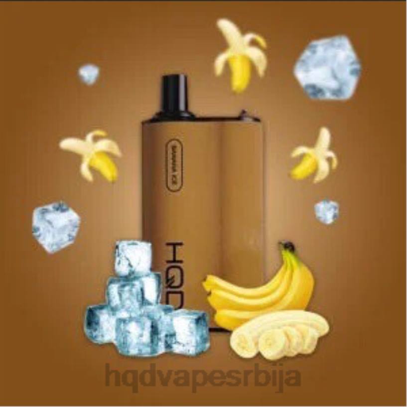 HQD BOX 4000 пуффс лед од банане HPD vape srbija 20Z281