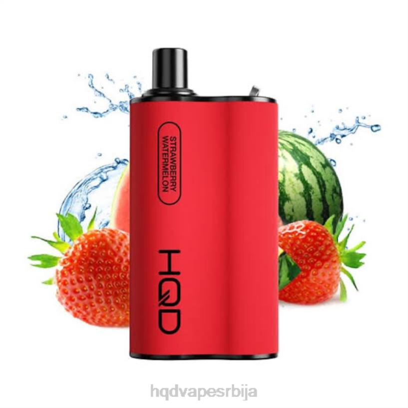 HQD BOX 4000 пуффс јагода лубеница HPD vape store 20Z276