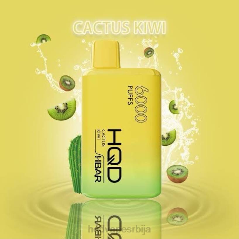 HQD HBAR 6000 пуффс кактус киви HPD disposable vape 20Z245