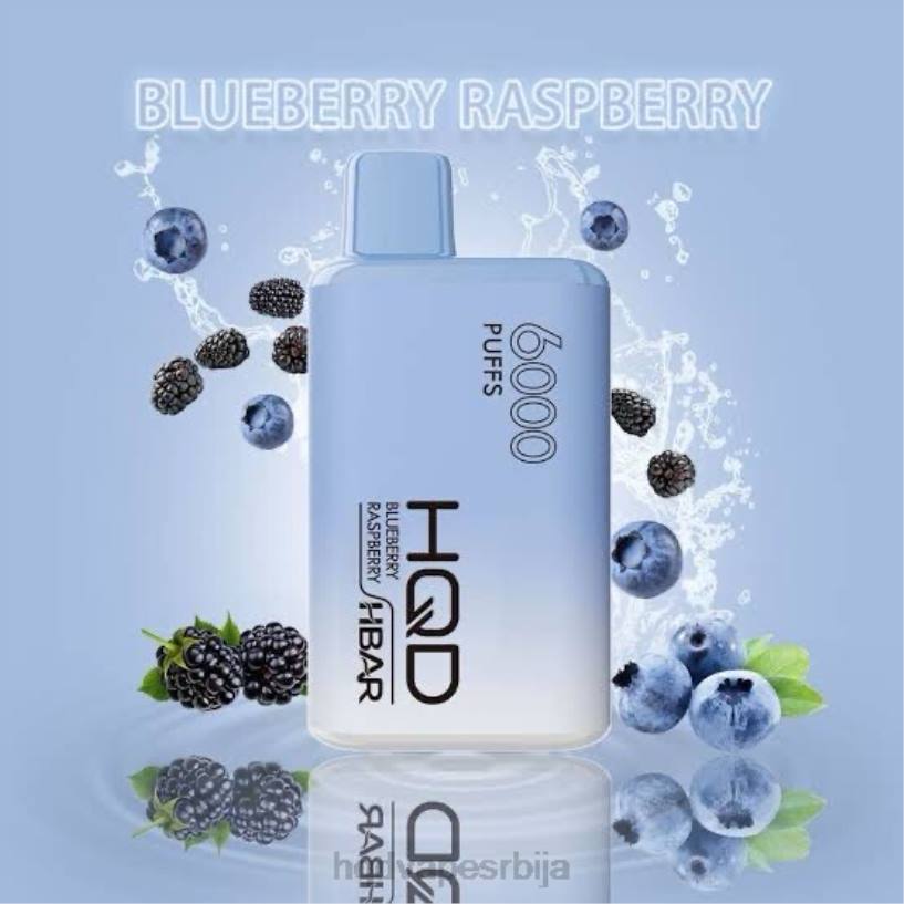 HQD HBAR 6000 пуффс боровница малина HPD vape benutzen 20Z243