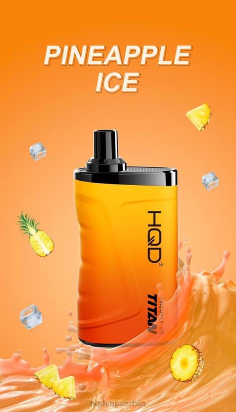 HQD TITAN 7000 пуффс лед од ананаса HPD vape benutzen 20Z23