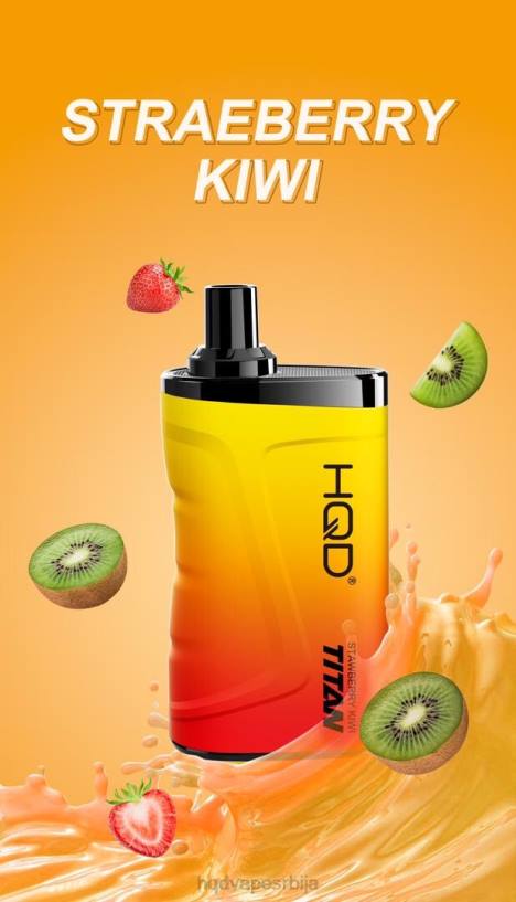 HQD TITAN 7000 пуффс киви од јагоде HPD vape shop 20Z28