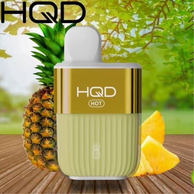 HQD HOT 5000 пуффс ананас HPD disposable vape 20Z265