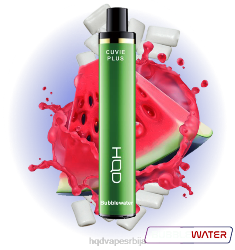 HQD CUVIE PLUS 1200 пуффс воде са мехурићем HPD order online 20Z2119