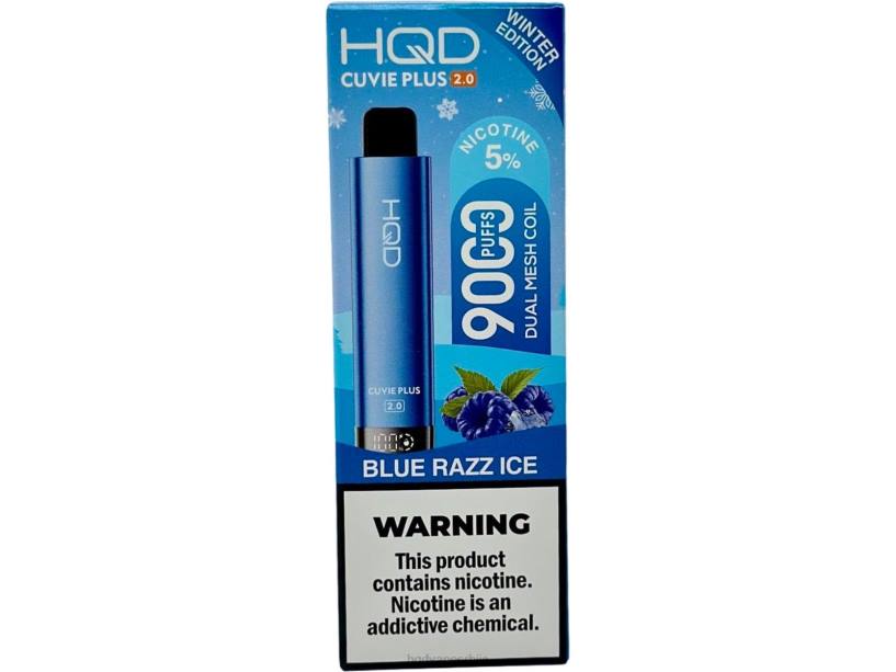 HQD CUVIE PLUS 2.0 (зимско издање) плави разз лед HPD vape shop 20Z2138